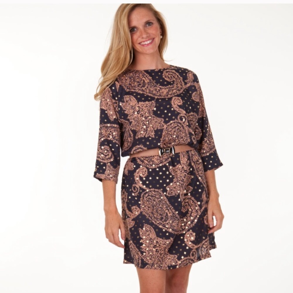 Lela Tracy negoshian dress